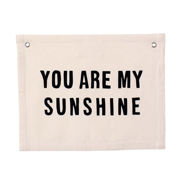 My Sunshine Cotton Banner