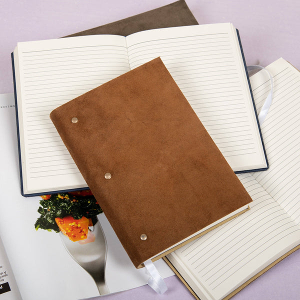 Suede Leather Journal