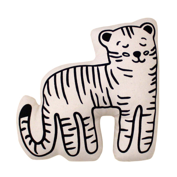 Tiger Canvas Pillow