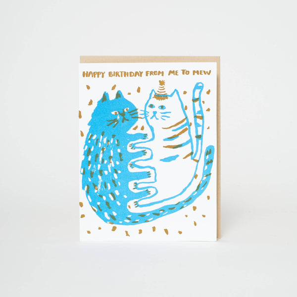 Birthday Letterpress Card