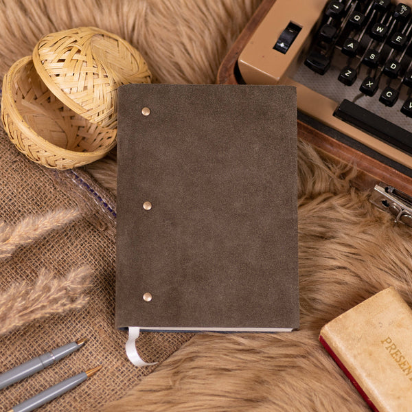 Suede Leather Journal